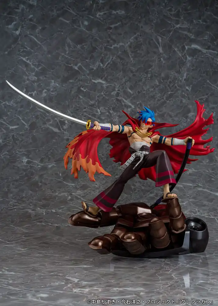 Tengen Toppa Gurren Lagann PVC Kip Kamina & Gurren 27 cm fotografija izdelka