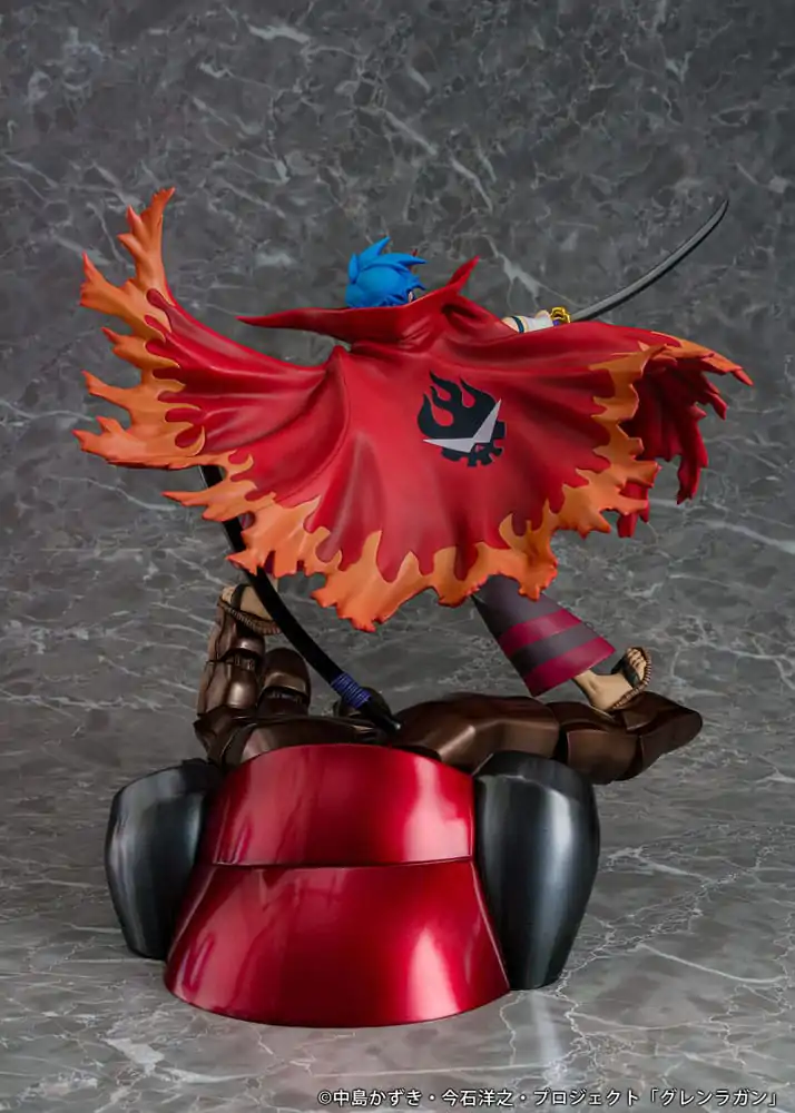 Tengen Toppa Gurren Lagann PVC Kip Kamina & Gurren 27 cm fotografija izdelka