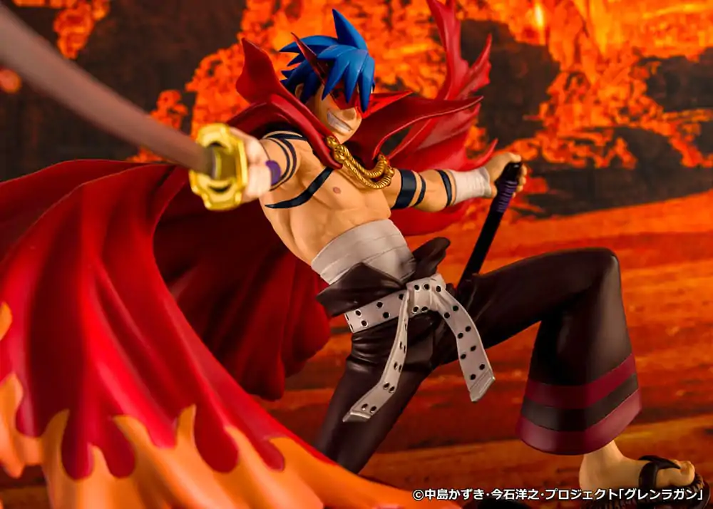 Tengen Toppa Gurren Lagann PVC Kip Kamina & Gurren 27 cm fotografija izdelka