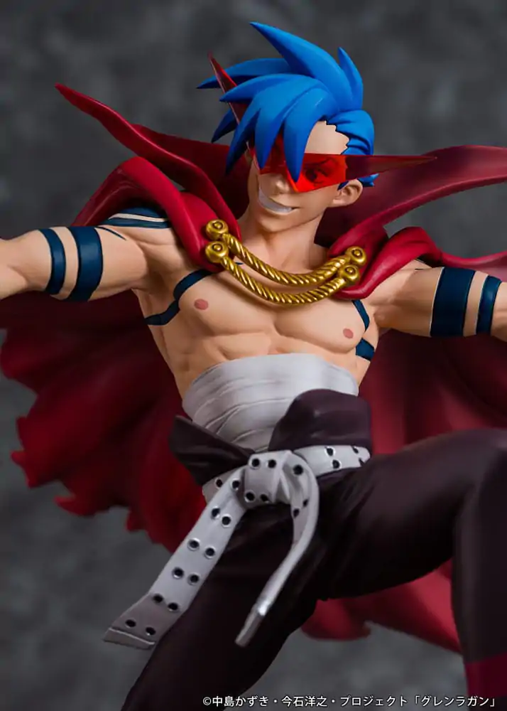 Tengen Toppa Gurren Lagann PVC Kip Kamina & Gurren 27 cm fotografija izdelka