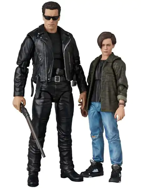 Terminator 2 MAFEX Akcijska figura T-800 (T2 Ver.) & John Connor 16 cm fotografija izdelka