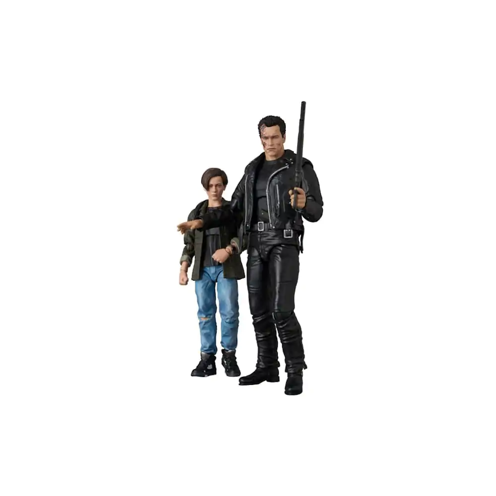 Terminator 2 MAFEX Akcijska figura T-800 (T2 Ver.) & John Connor 16 cm fotografija izdelka