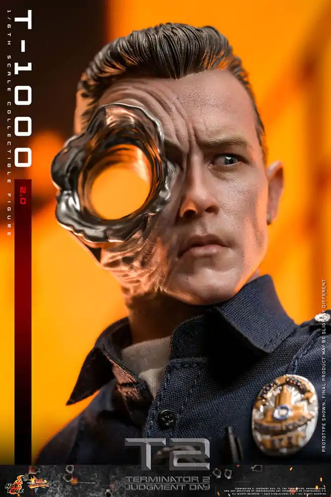 Terminator 2 Movie Masterpiece akcijska figura 1/6 T-1000 (2.0) 31 cm fotografija izdelka