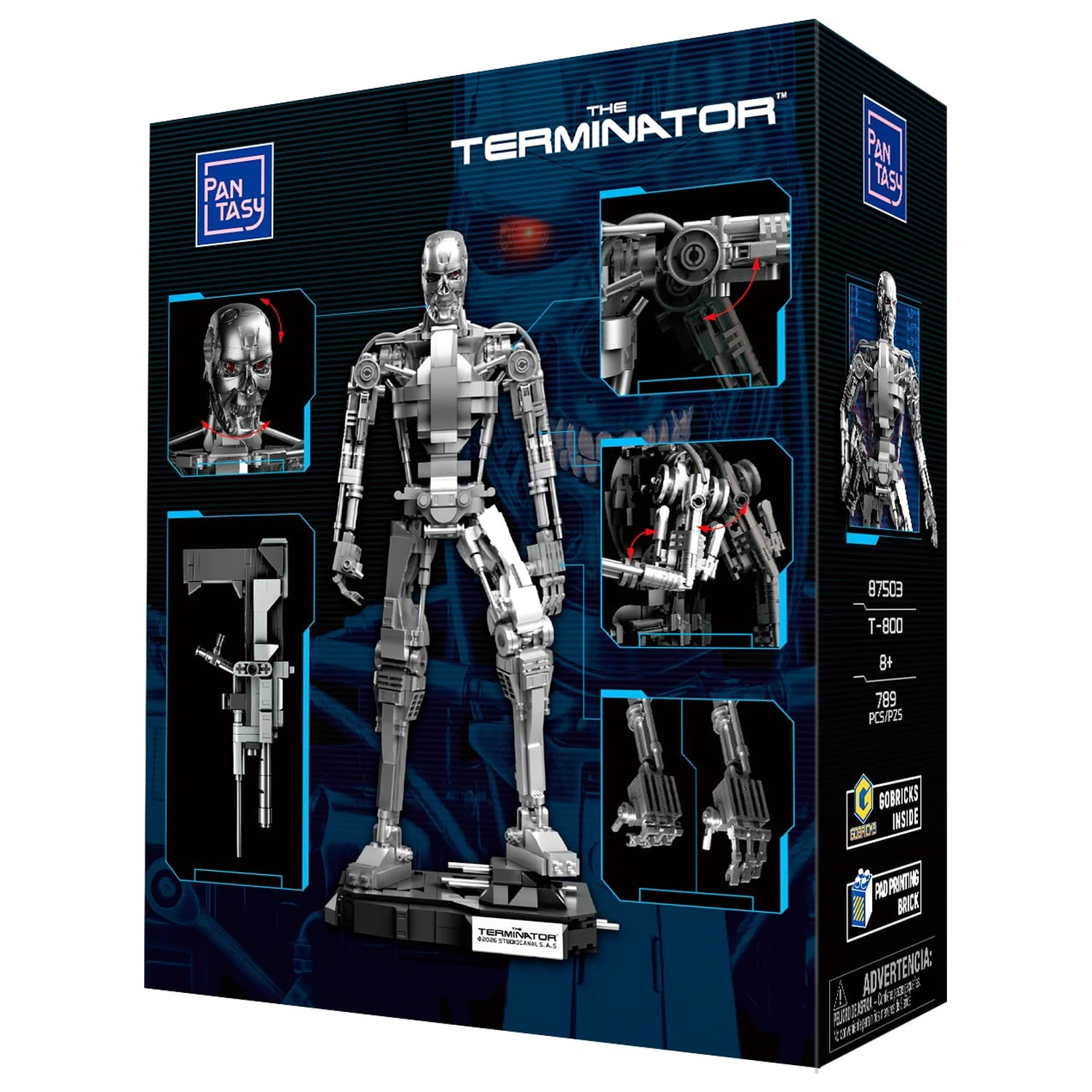 Terminator T-800 Kocke 789 kosov fotografija izdelka