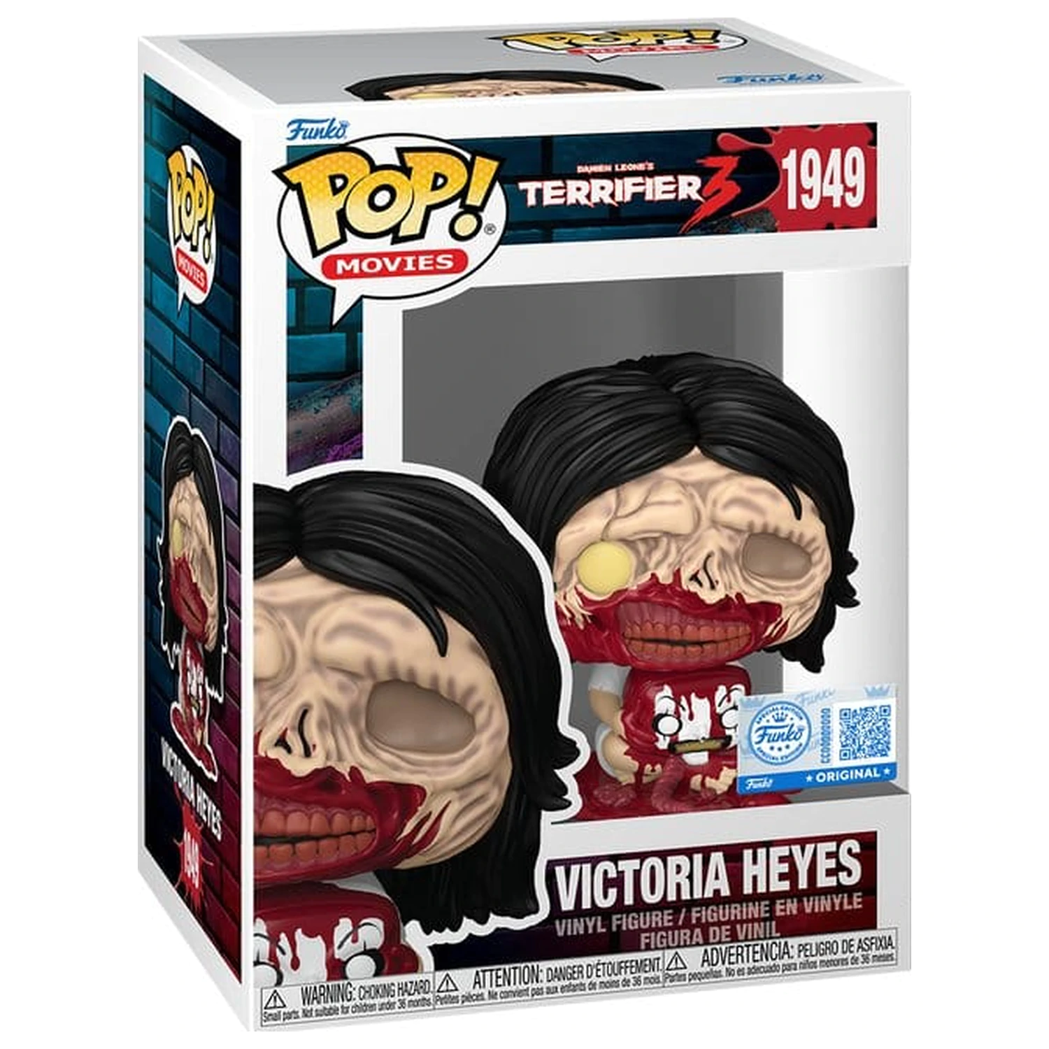 Terrifier 2 Funko POP! Movies Vinilna figura Victoria Heyes heo exclusive 9 cm fotografija izdelka
