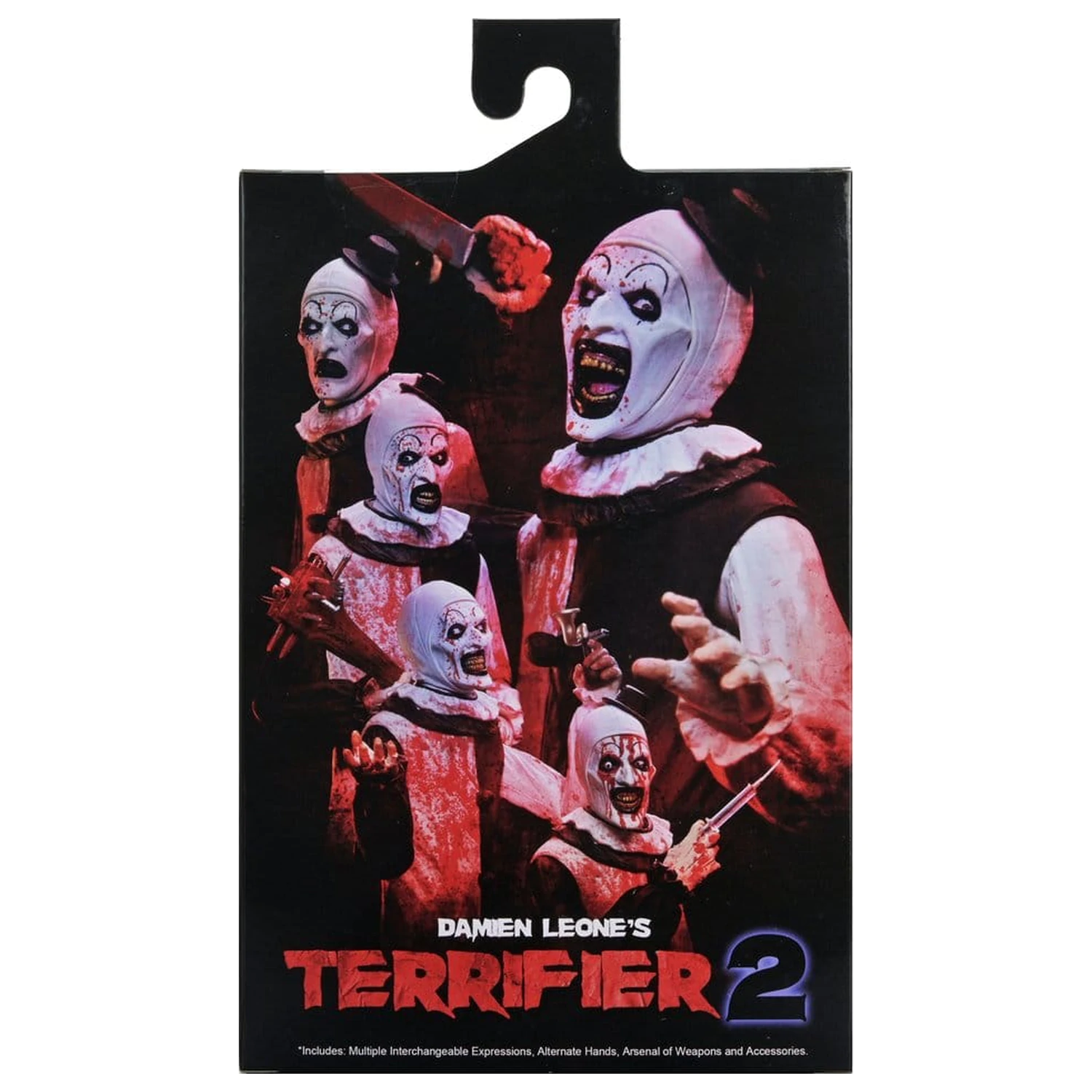Terrifier 2 Ultimate Akcijska figura Art the Clown (Krvavo poškropljen) 18 cm fotografija izdelka