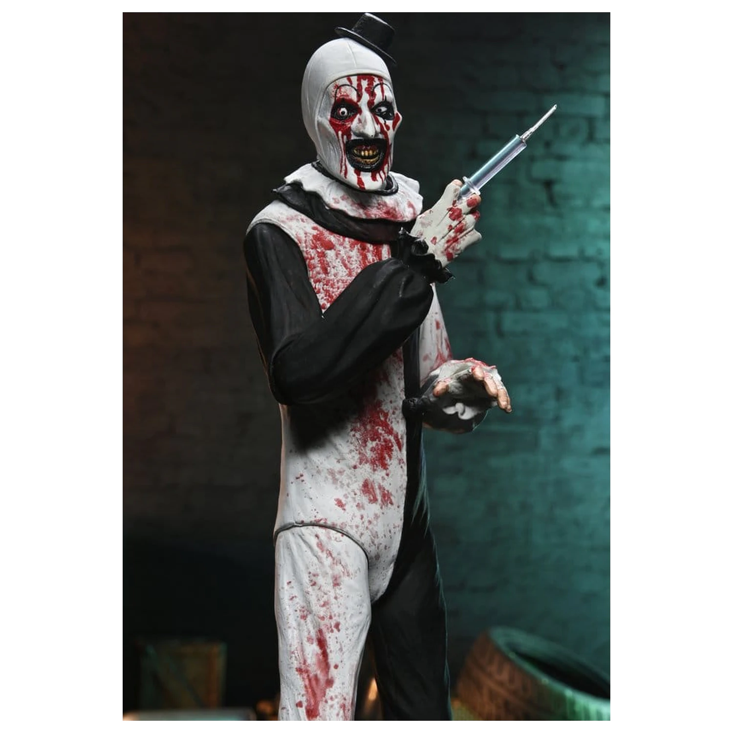 Terrifier 2 Ultimate Akcijska figura Art the Clown (Krvavo poškropljen) 18 cm fotografija izdelka