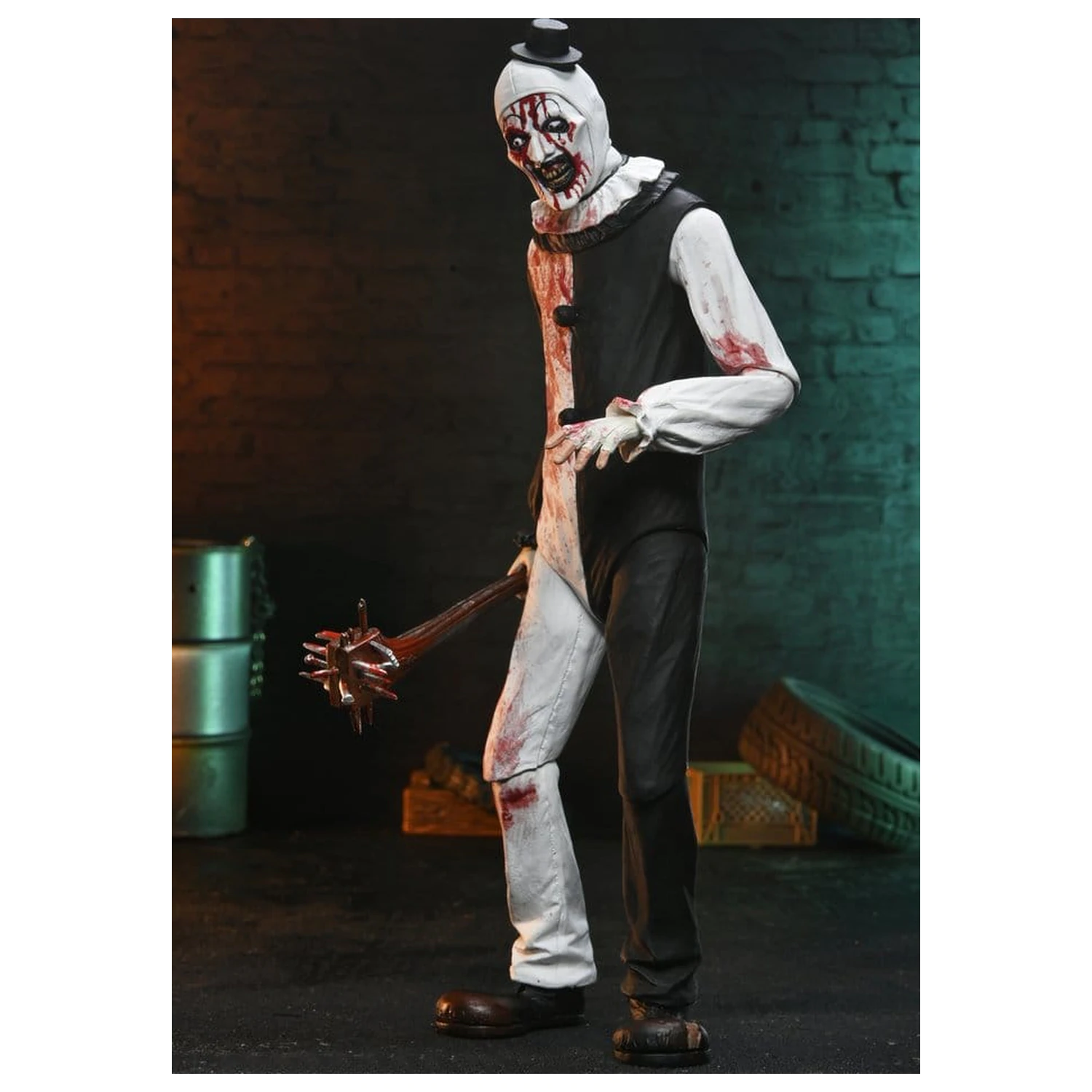 Terrifier 2 Ultimate Akcijska figura Art the Clown (Krvavo poškropljen) 18 cm fotografija izdelka