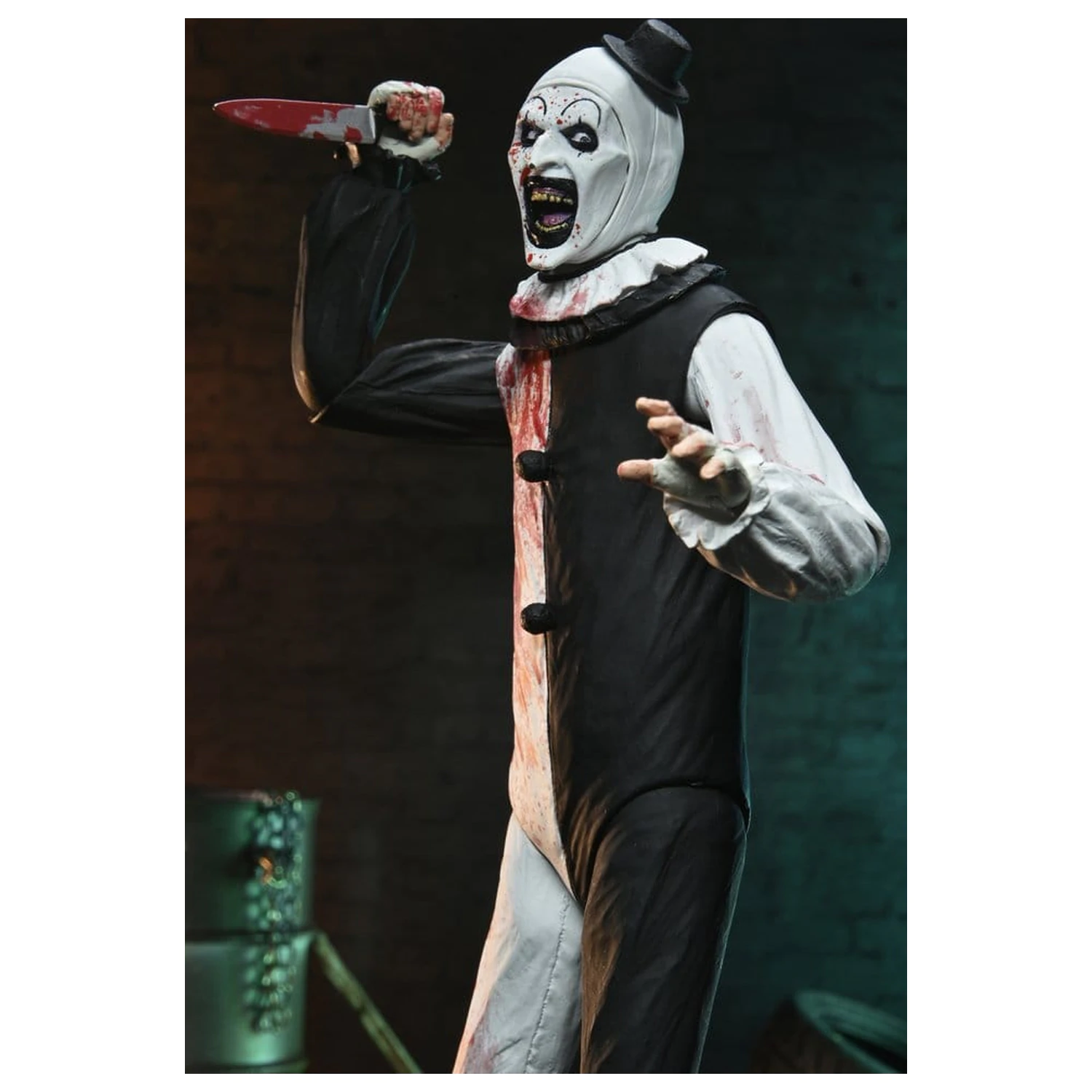 Terrifier 2 Ultimate Akcijska figura Art the Clown (Krvavo poškropljen) 18 cm fotografija izdelka