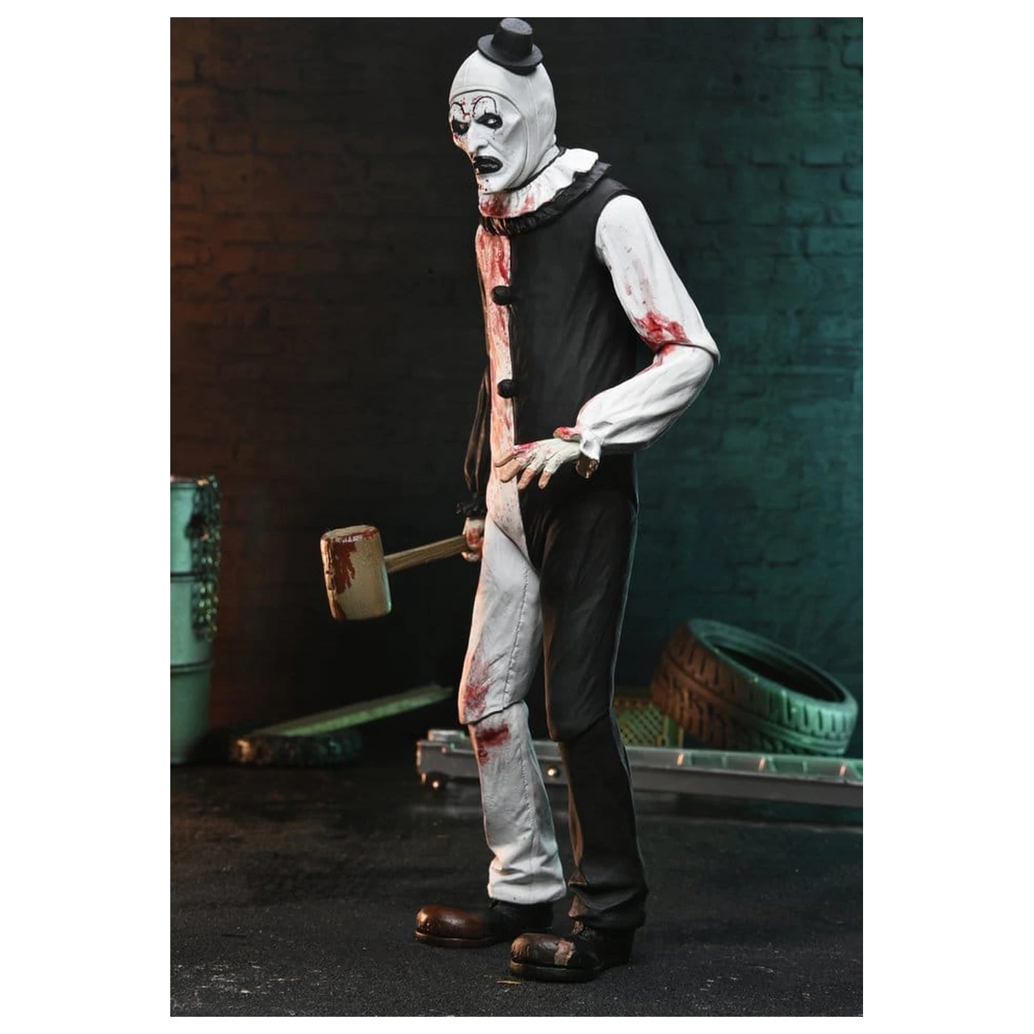 Terrifier 2 Ultimate Akcijska figura Art the Clown (Krvavo poškropljen) 18 cm fotografija izdelka