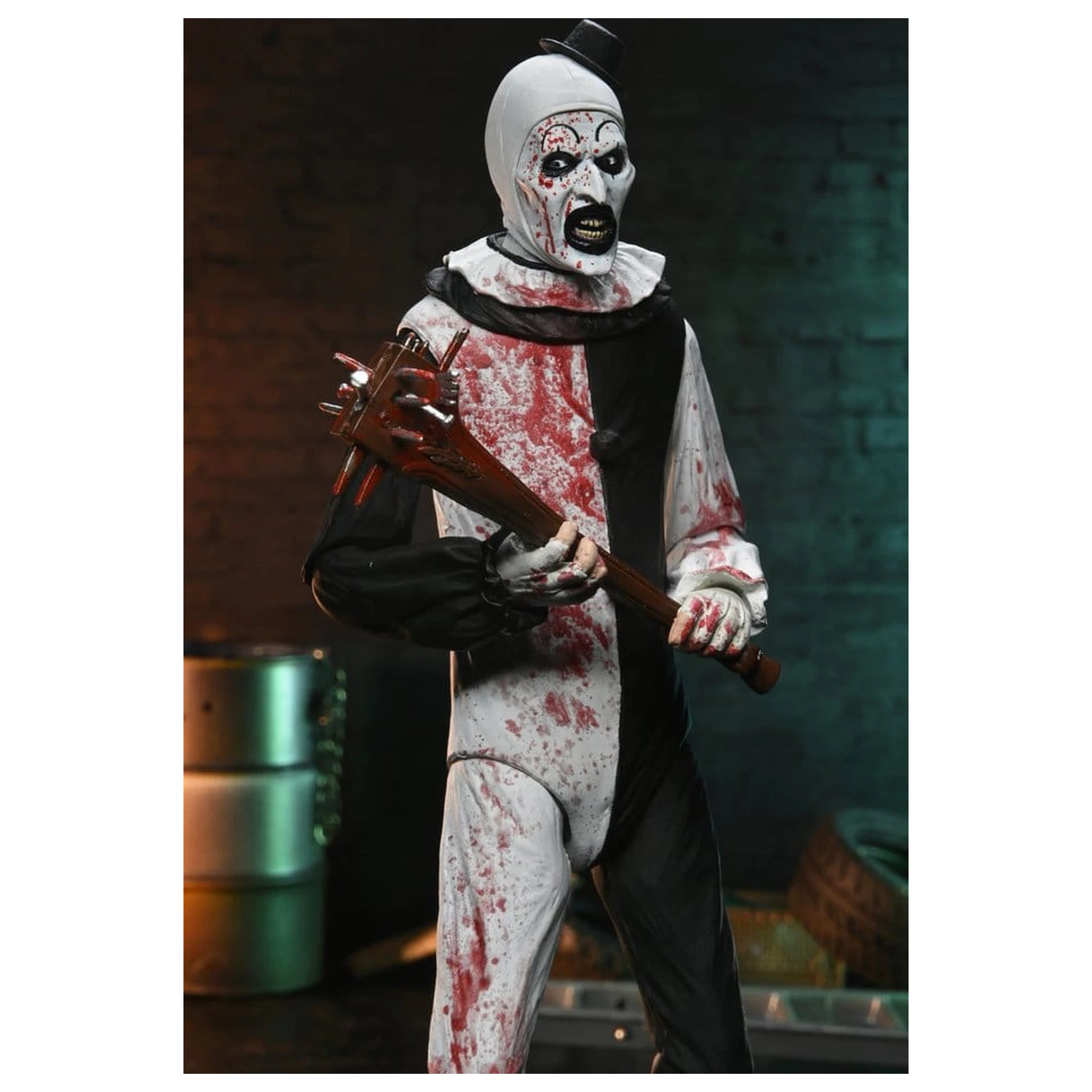 Terrifier 2 Ultimate Akcijska figura Art the Clown (Krvavo poškropljen) 18 cm fotografija izdelka