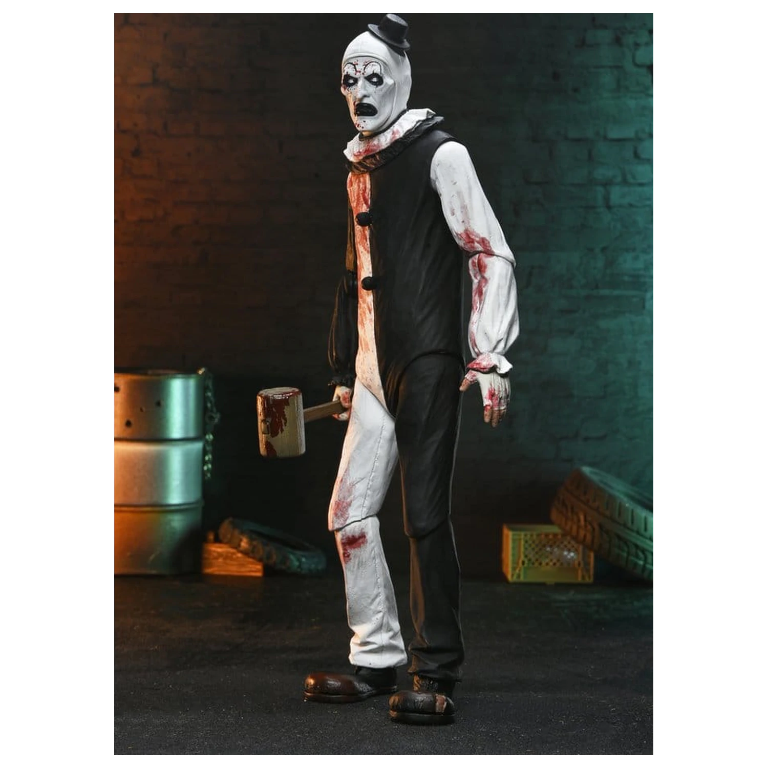 Terrifier 2 Ultimate Akcijska figura Art the Clown (Krvavo poškropljen) 18 cm fotografija izdelka