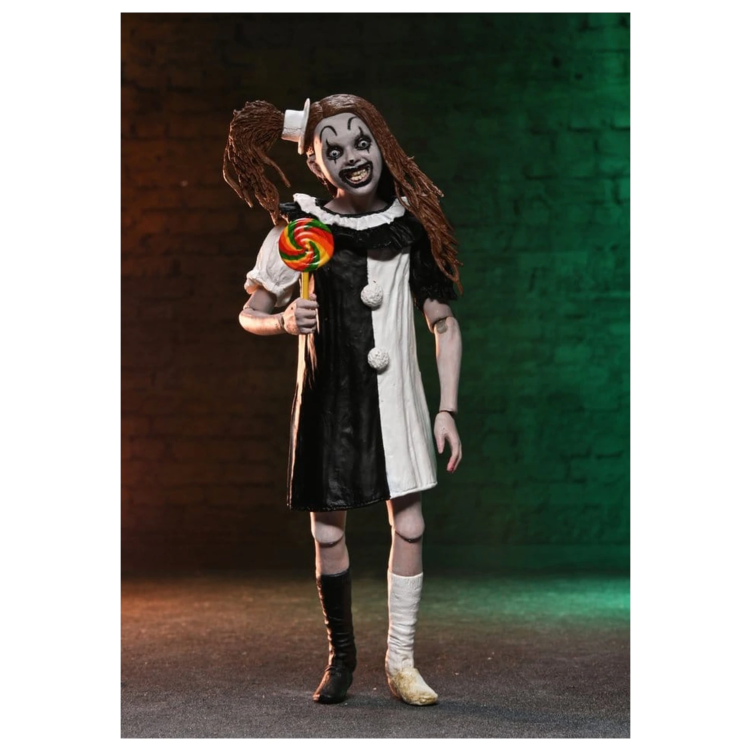 Terrifier 2 Dvojni paket akcijskih figur Ultimate Art the Clown & Little Pale Girl 18 cm fotografija izdelka
