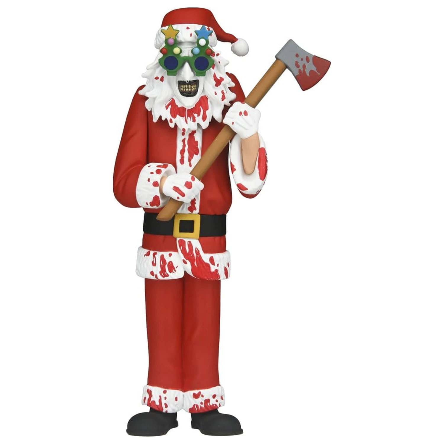 Terrifier 3 Toony Terrors akcijska figura Santa Suit Art the Clown (krvava različica) 15 cm fotografija izdelka