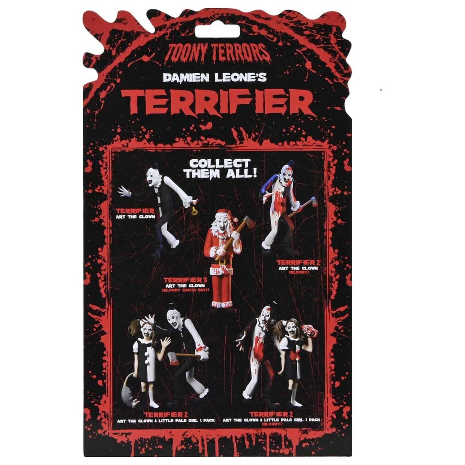 Terrifier 3 Toony Terrors akcijska figura Santa Suit Art the Clown (krvava različica) 15 cm fotografija izdelka