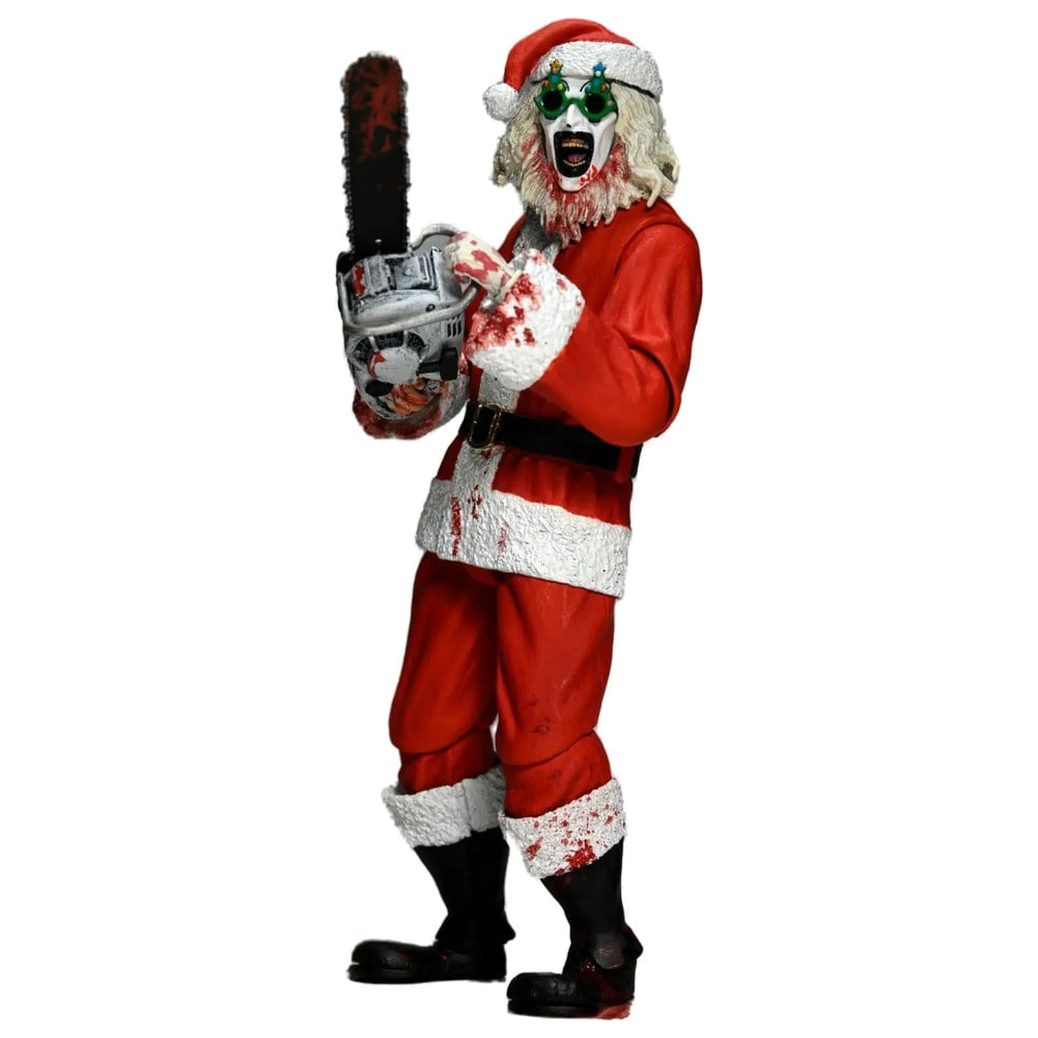 Terrifier 3 Action Figure Ultimate Santa Suit Art the Clown (Bloody Version) 18 centimetrov fotografija izdelka