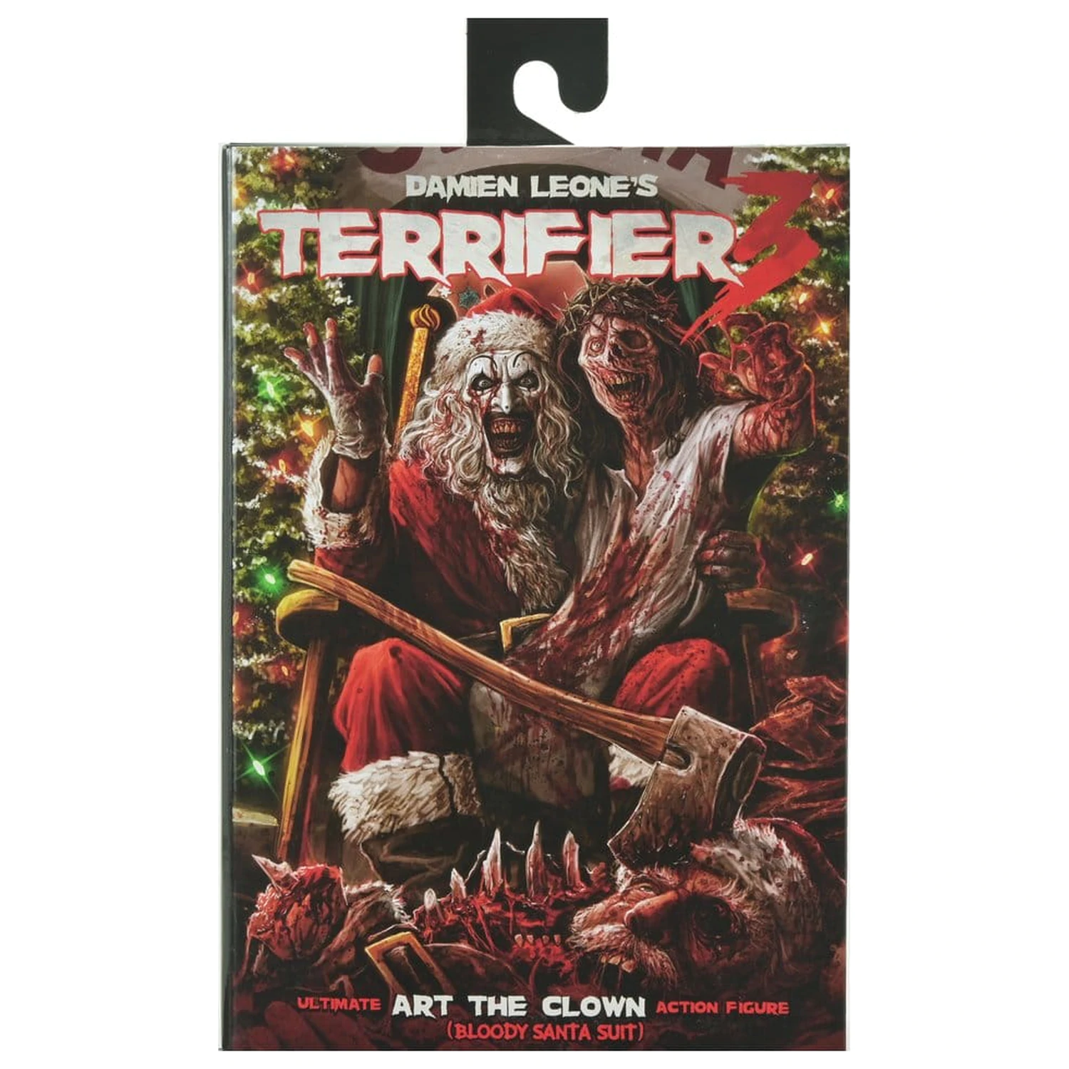 Terrifier 3 Action Figure Ultimate Santa Suit Art the Clown (Bloody Version) 18 centimetrov fotografija izdelka