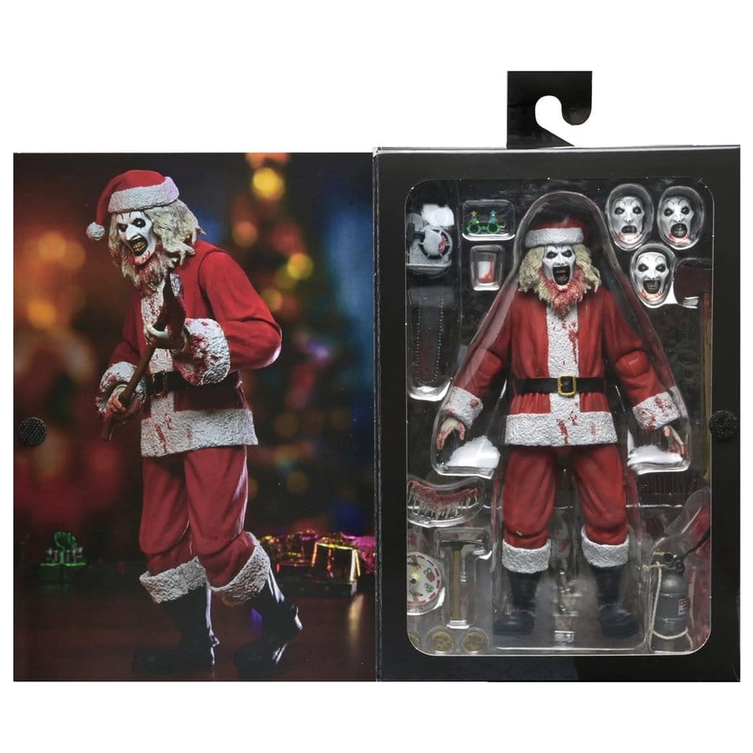 Terrifier 3 Action Figure Ultimate Santa Suit Art the Clown (Bloody Version) 18 centimetrov fotografija izdelka