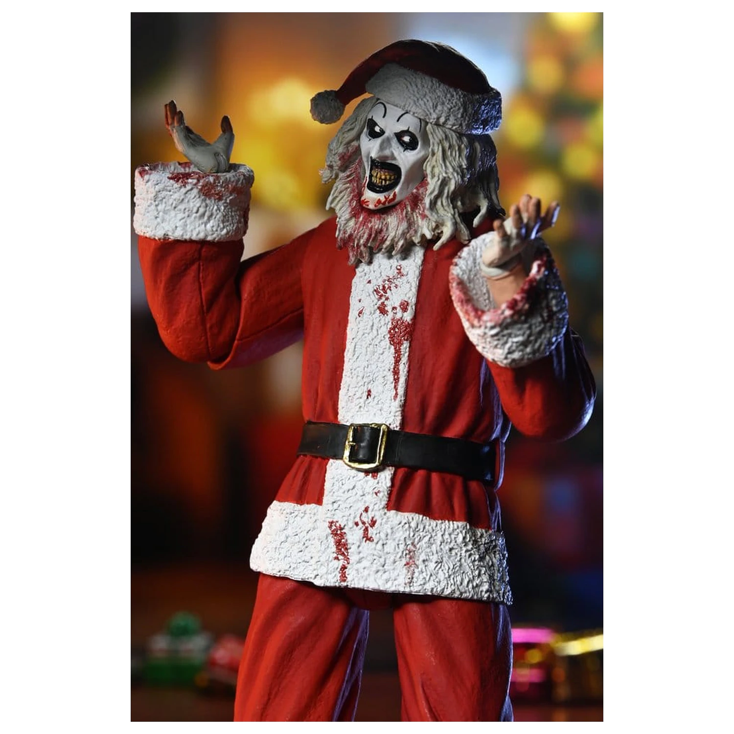 Terrifier 3 Action Figure Ultimate Santa Suit Art the Clown (Bloody Version) 18 centimetrov fotografija izdelka