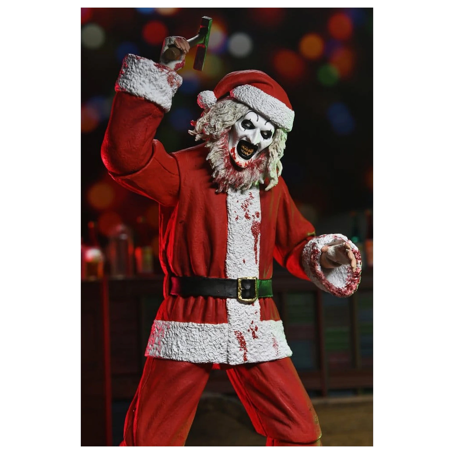 Terrifier 3 Action Figure Ultimate Santa Suit Art the Clown (Bloody Version) 18 centimetrov fotografija izdelka