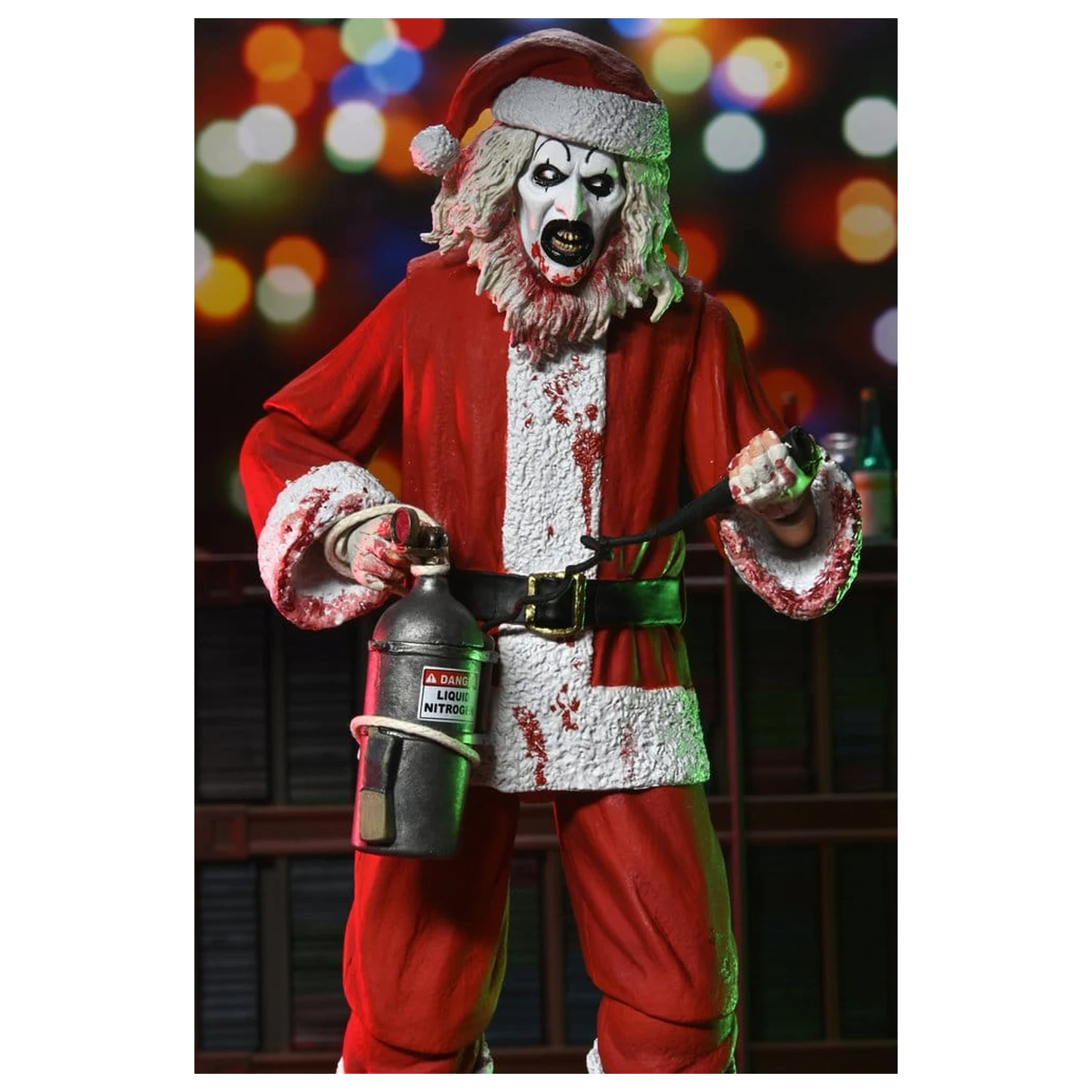 Terrifier 3 Action Figure Ultimate Santa Suit Art the Clown (Bloody Version) 18 centimetrov fotografija izdelka