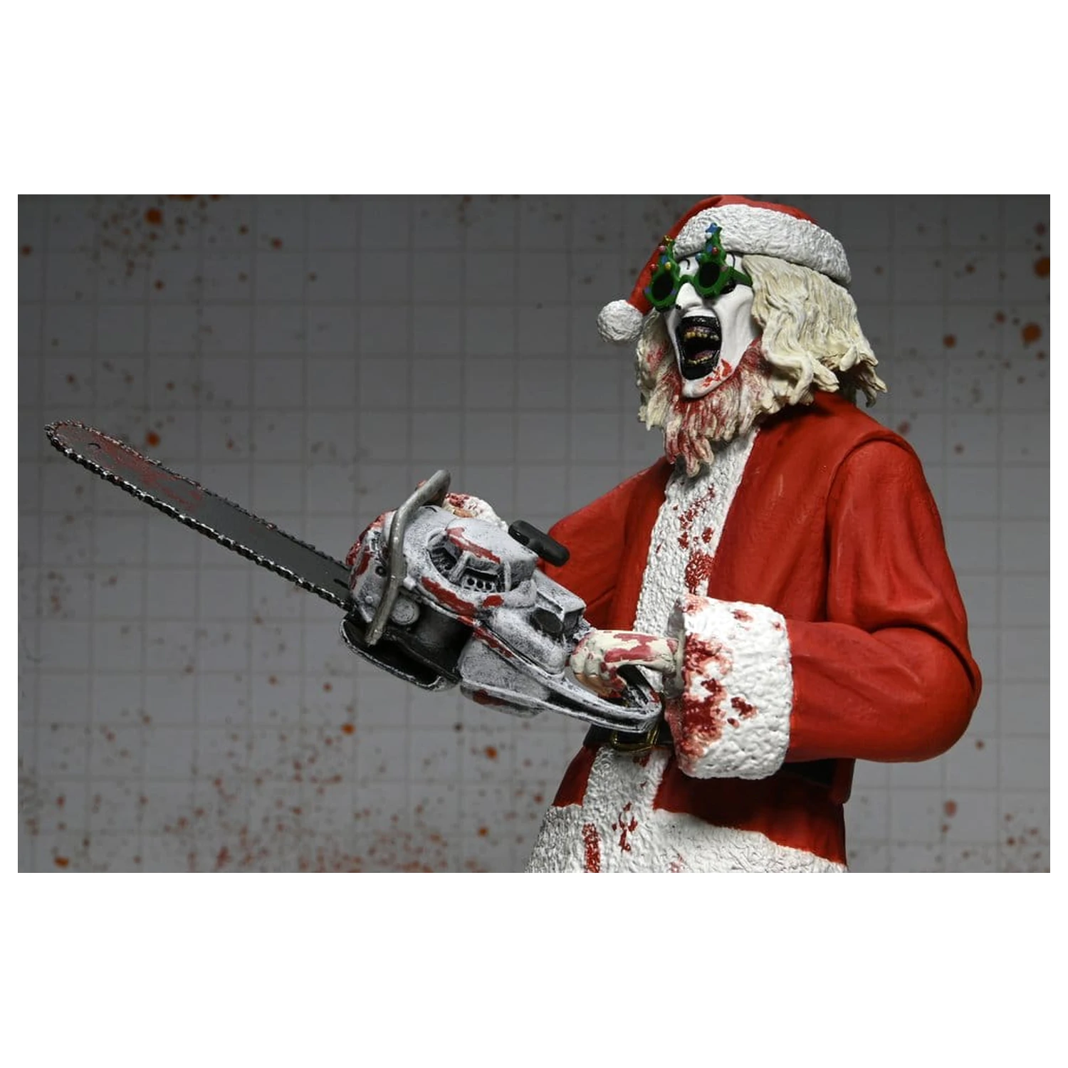 Terrifier 3 Action Figure Ultimate Santa Suit Art the Clown (Bloody Version) 18 centimetrov fotografija izdelka