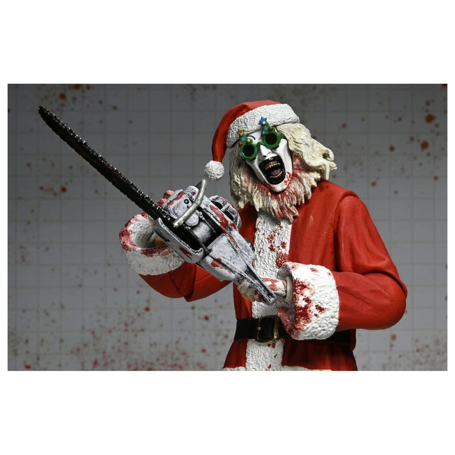 Terrifier 3 Action Figure Ultimate Santa Suit Art the Clown (Bloody Version) 18 centimetrov fotografija izdelka