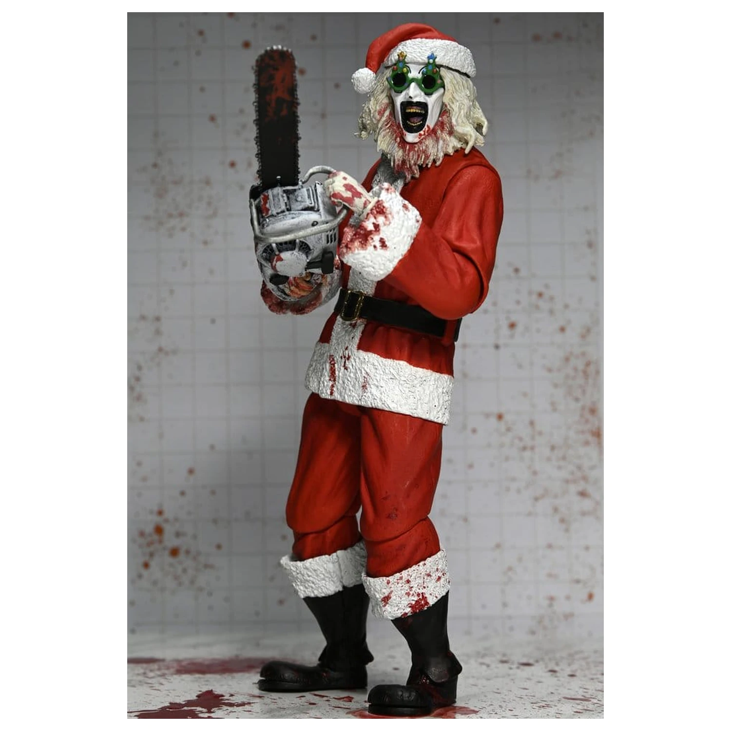 Terrifier 3 Action Figure Ultimate Santa Suit Art the Clown (Bloody Version) 18 centimetrov fotografija izdelka