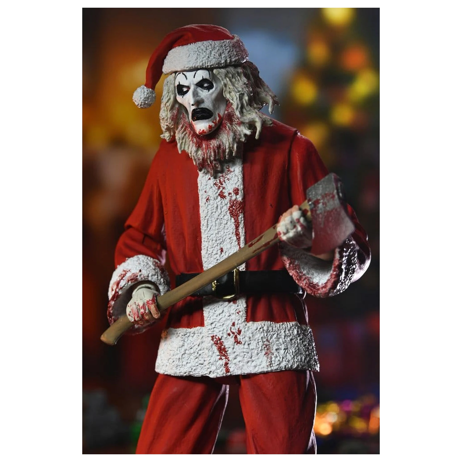 Terrifier 3 Action Figure Ultimate Santa Suit Art the Clown (Bloody Version) 18 centimetrov fotografija izdelka