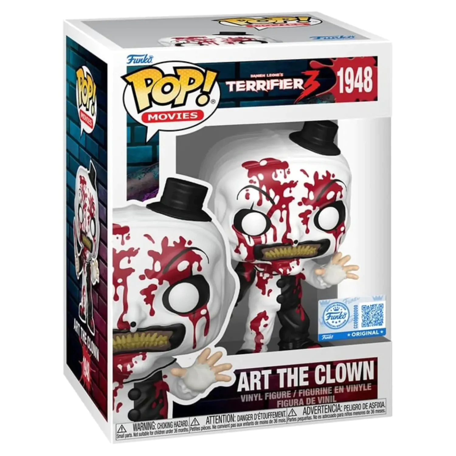 Terrifier Funko POP! figura - Art the Clown (Bloody) fotografija izdelka