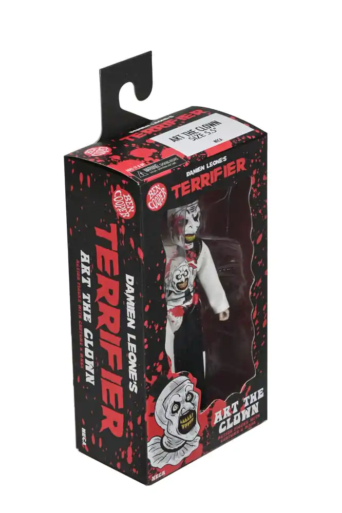 Terrifier Ben Cooper akcijska figura Kostum serija 9 Art the Clown 15 cm  fotografija izdelka