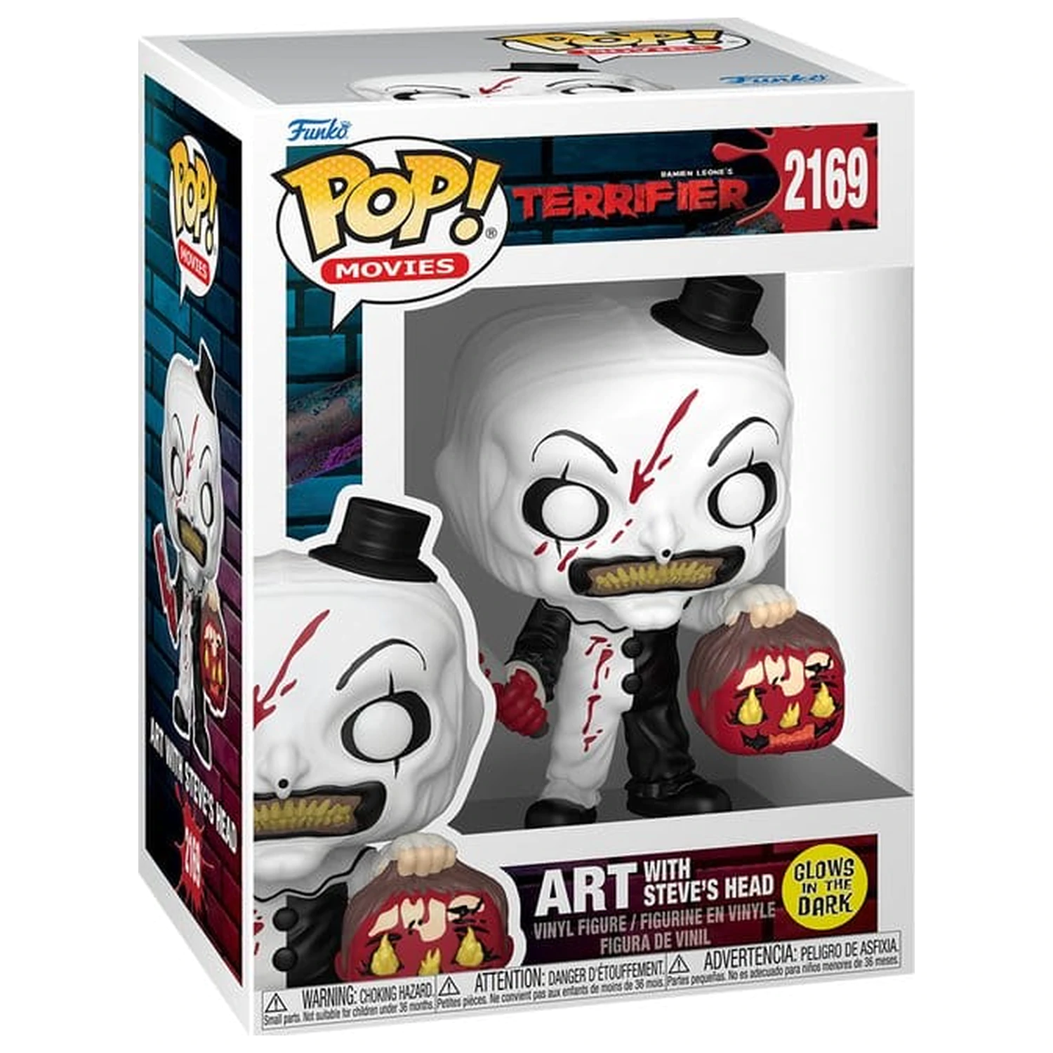Terrifier Funko POP! Movies vinilna figura Art z glavo 9 cm fotografija izdelka
