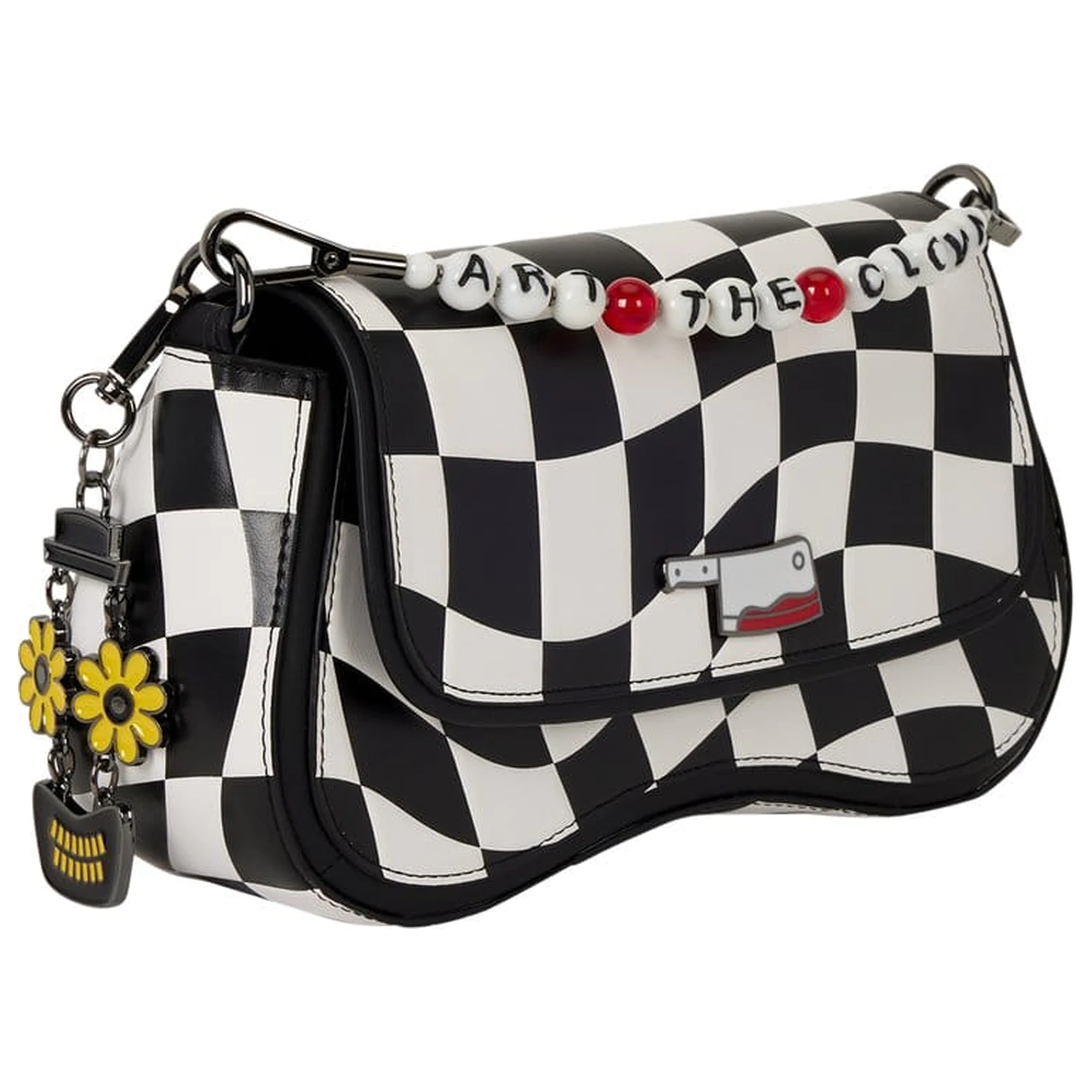 Terrifier by Loungefly Torba za čez ramo Art the Clown Checkered fotografija izdelka