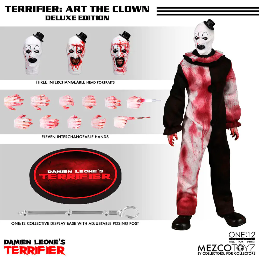 Terrifier One:12 Art the Clown figura 18 cm fotografija izdelka