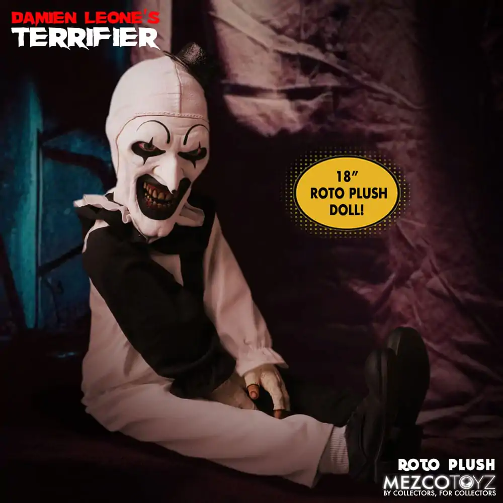 Terrifier Roto plišasta figura Art the Clown 46 cm fotografija izdelka