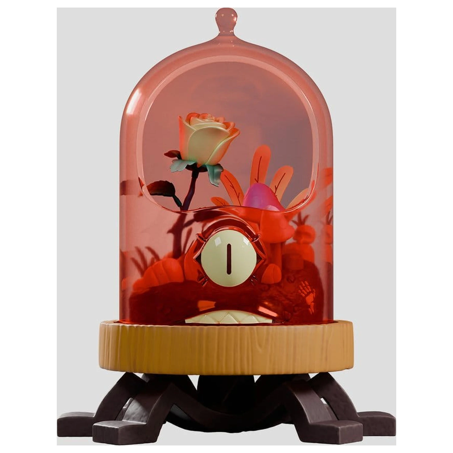 Terrorium PVC figura Raka Cloche (sveti v temi) 16 cm fotografija izdelka