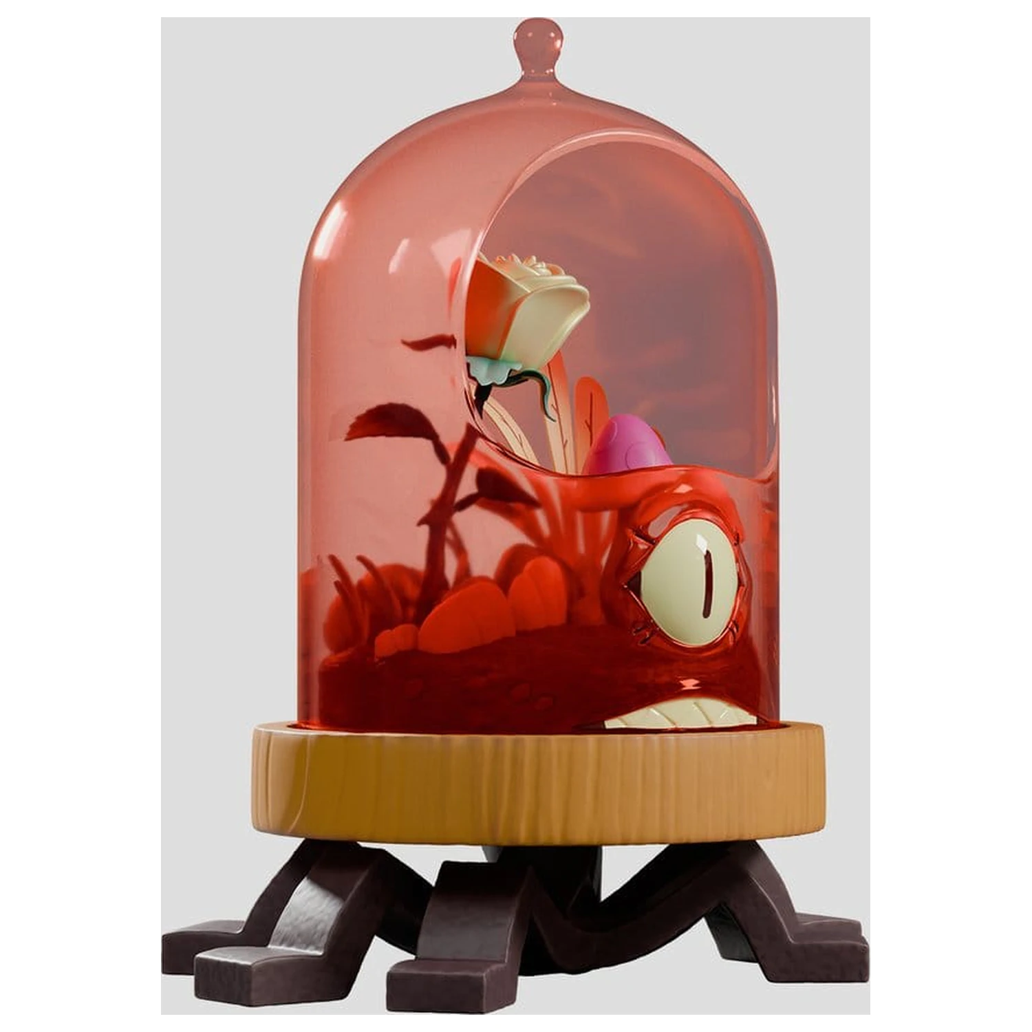 Terrorium PVC figura Raka Cloche (sveti v temi) 16 cm fotografija izdelka
