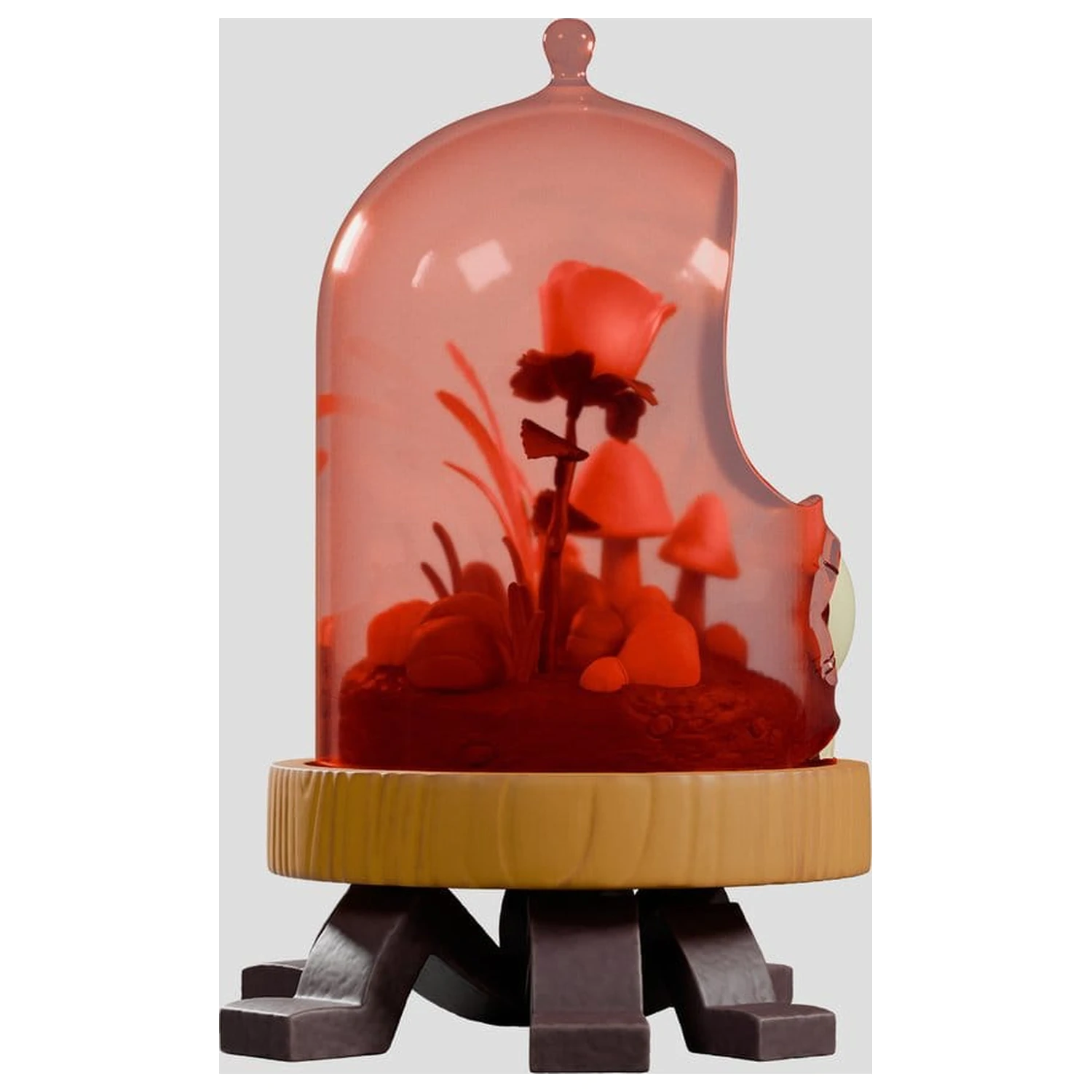 Terrorium PVC figura Raka Cloche (sveti v temi) 16 cm fotografija izdelka