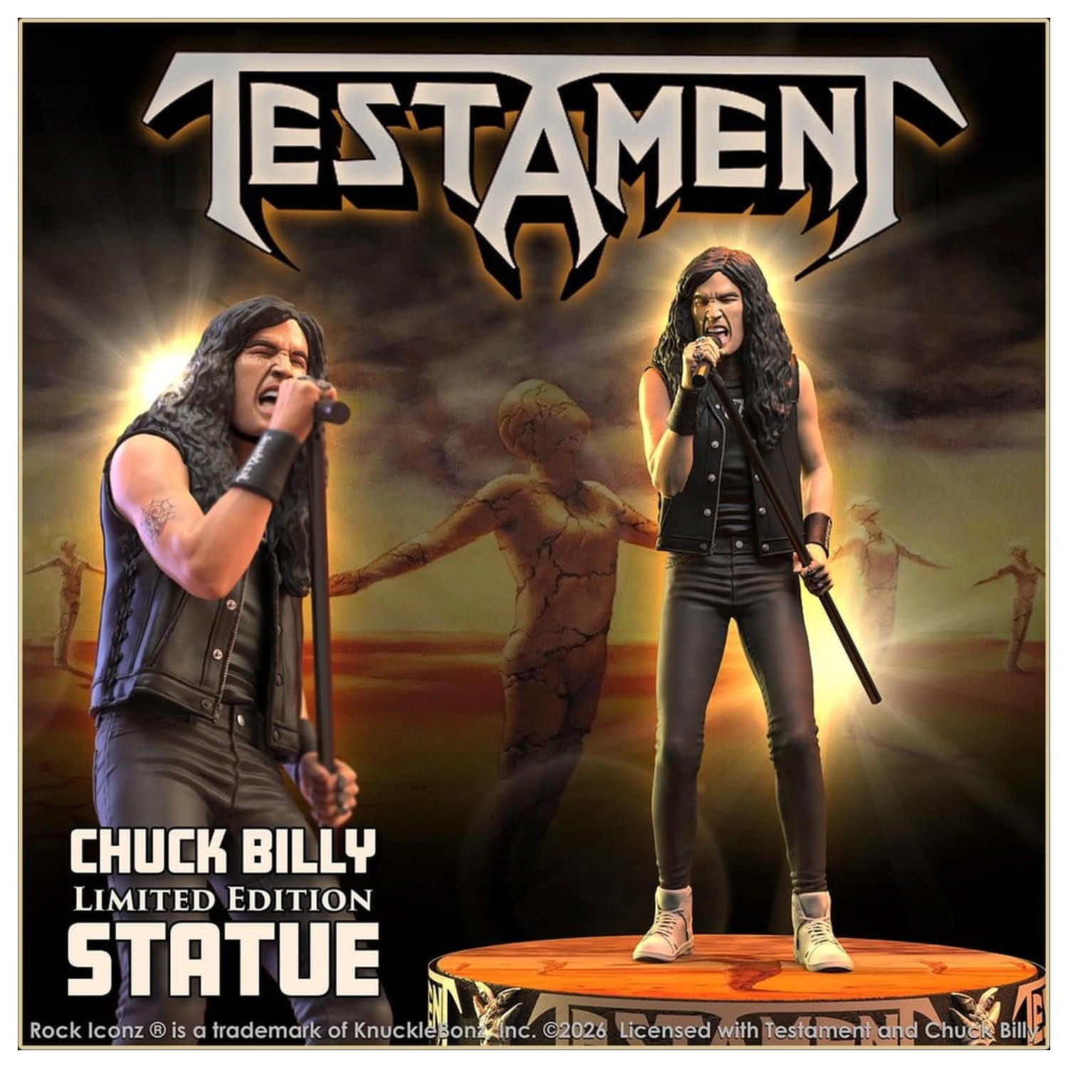 Testament Rock Iconz Kip Chuck Billy 22 cm fotografija izdelka
