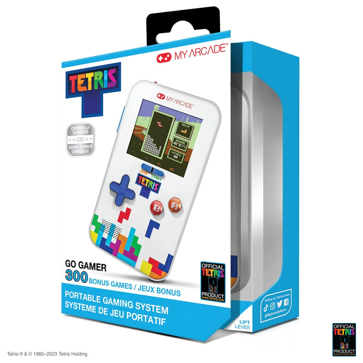 Tetris prenosni video igralni sistem Go Gamer fotografija izdelka