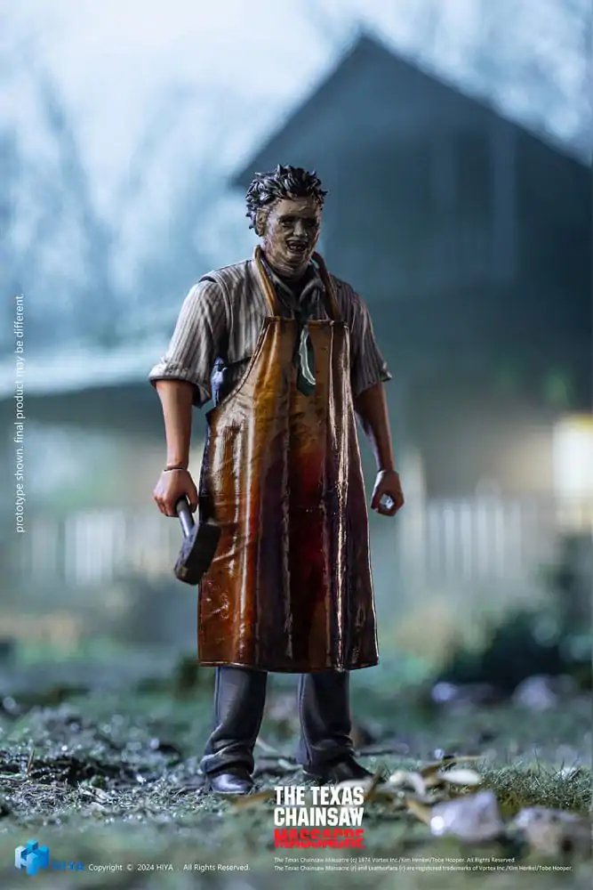 Texas Chainsaw Massacre (1974) Exquisite Mini akcijska figura 1/18 Killing Mask 11 cm fotografija izdelka