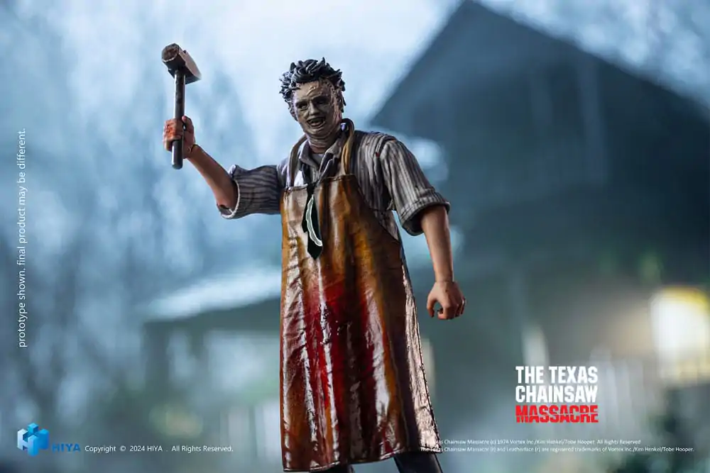 Texas Chainsaw Massacre (1974) Exquisite Mini akcijska figura 1/18 Killing Mask 11 cm fotografija izdelka