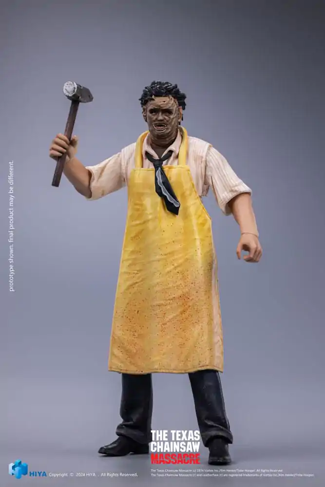 Texas Chainsaw Massacre (1974) Exquisite Mini akcijska figura 1/18 LeatherFace - Killing Mask Standard Ver. 11 cm fotografija izdelka