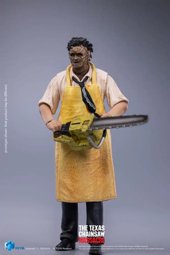 Texas Chainsaw Massacre (1974) Exquisite Mini akcijska figura 1/18 LeatherFace - Killing Mask Standard Ver. 11 cm fotografija izdelka