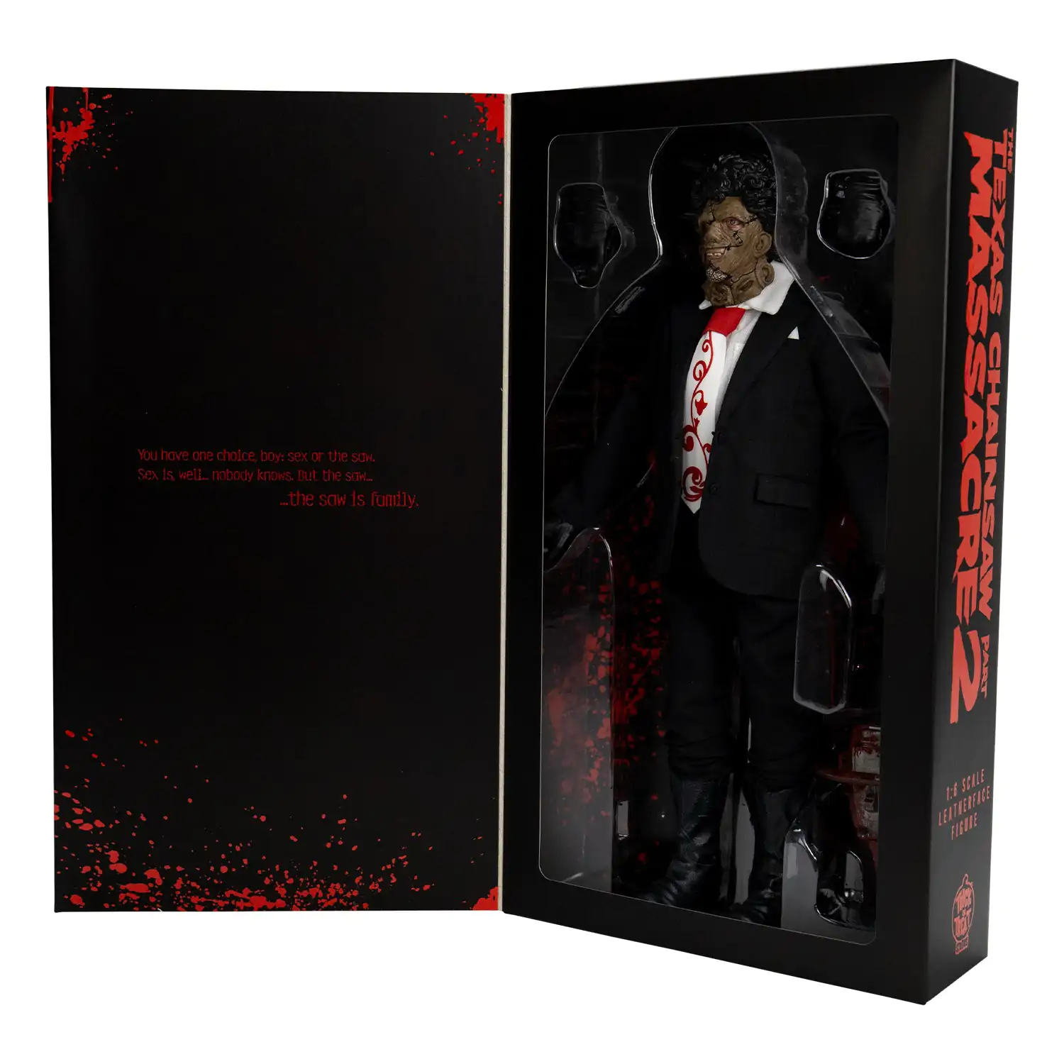 Texas Chainsaw Massacre 2 Akcijska Figura 1/6 Leatherface 33 cm fotografija izdelka