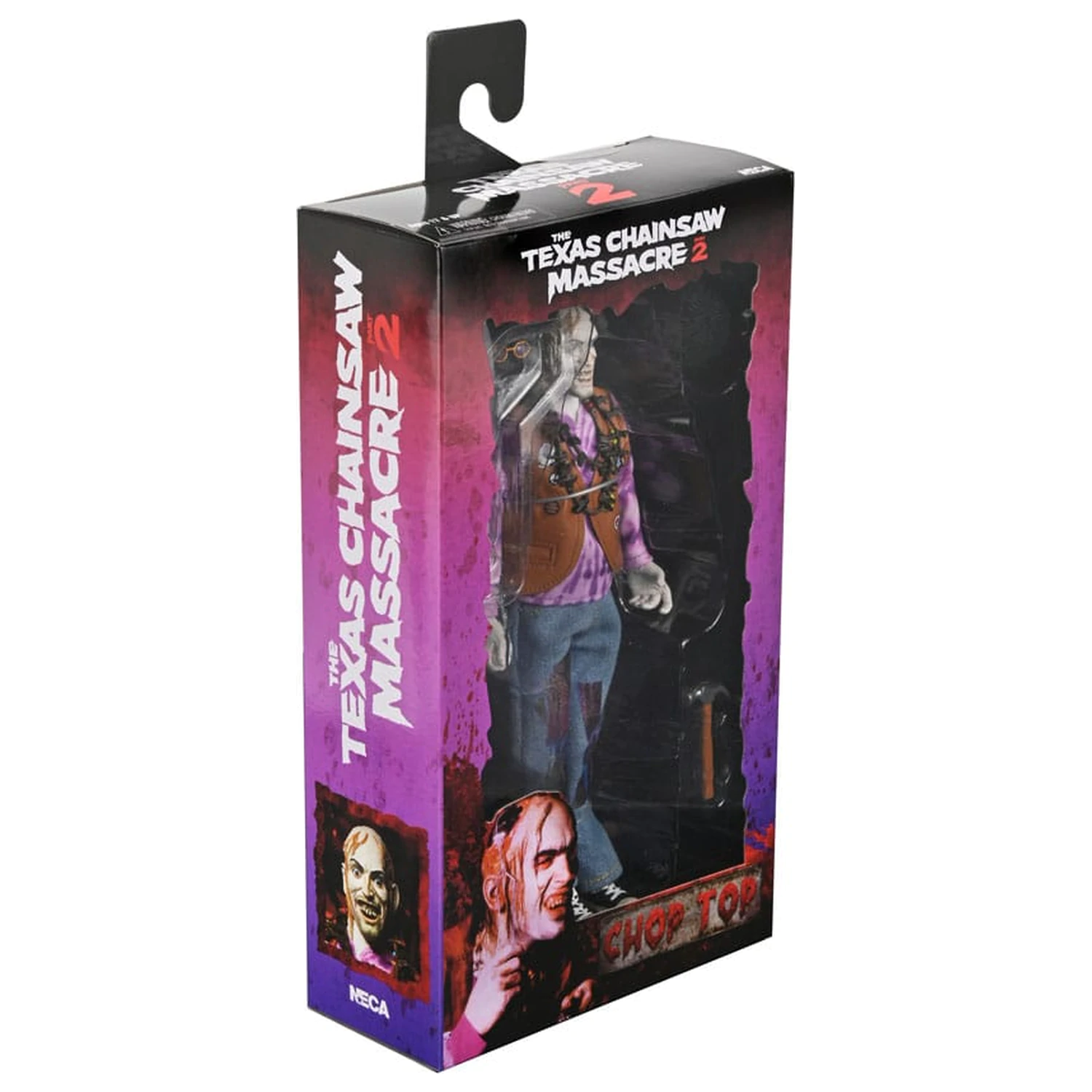 Texas Chainsaw Massacre 2 Clothed akcijska figura Chop Top 20 cm fotografija izdelka