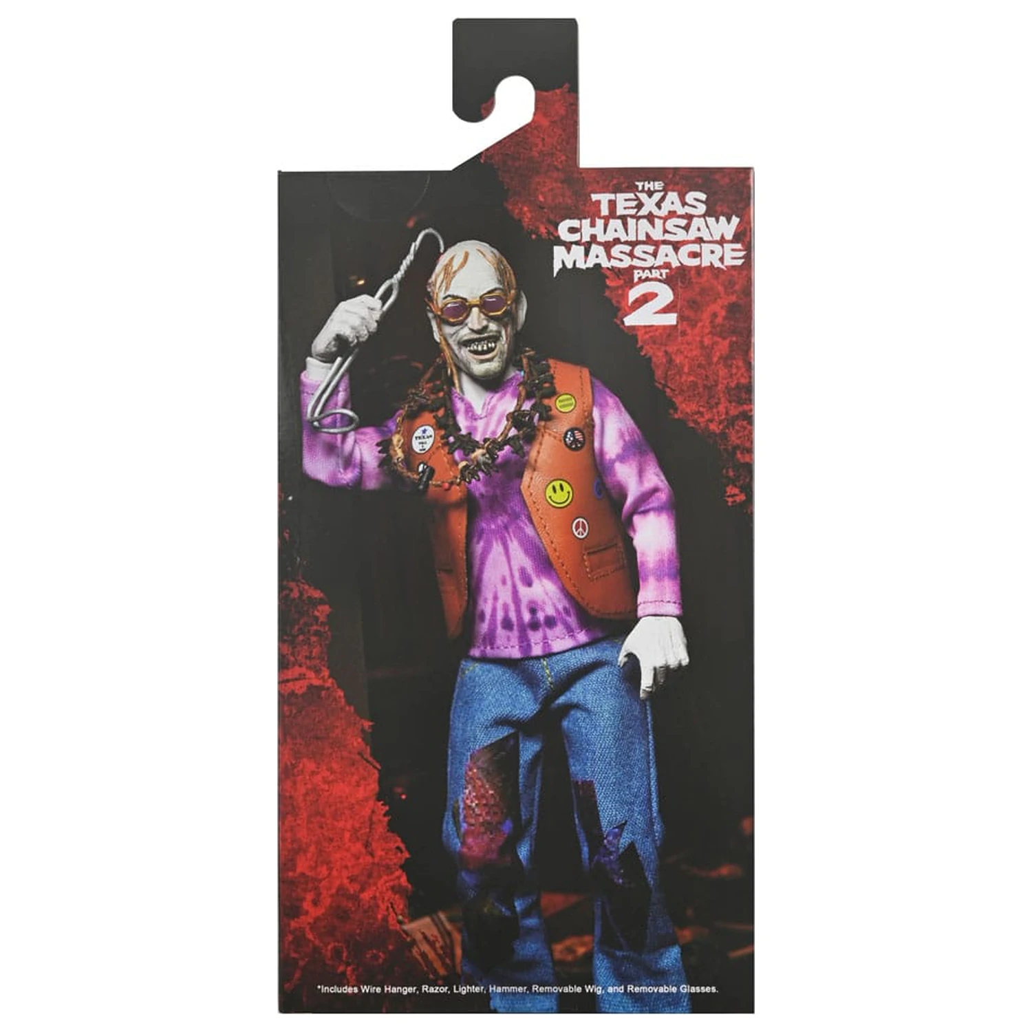 Texas Chainsaw Massacre 2 Clothed akcijska figura Chop Top 20 cm fotografija izdelka
