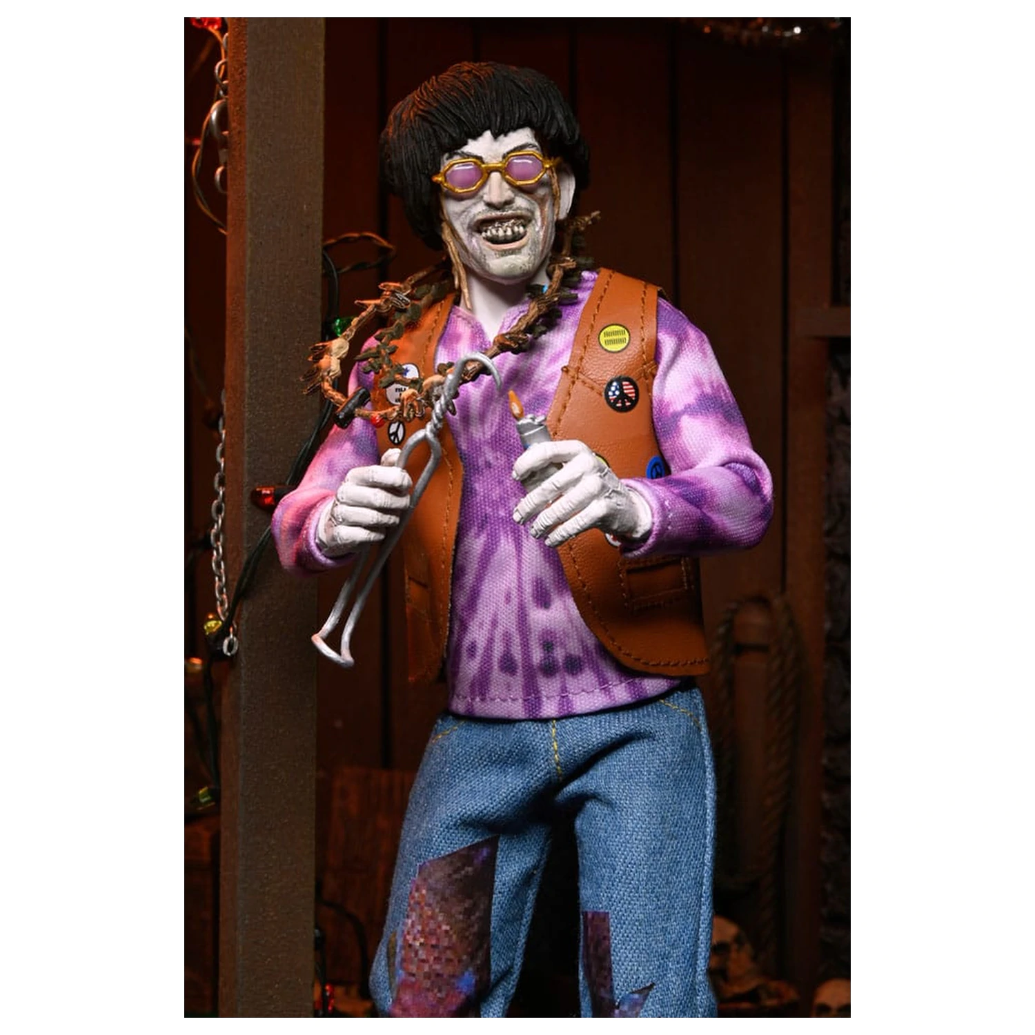 Texas Chainsaw Massacre 2 Clothed akcijska figura Chop Top 20 cm fotografija izdelka