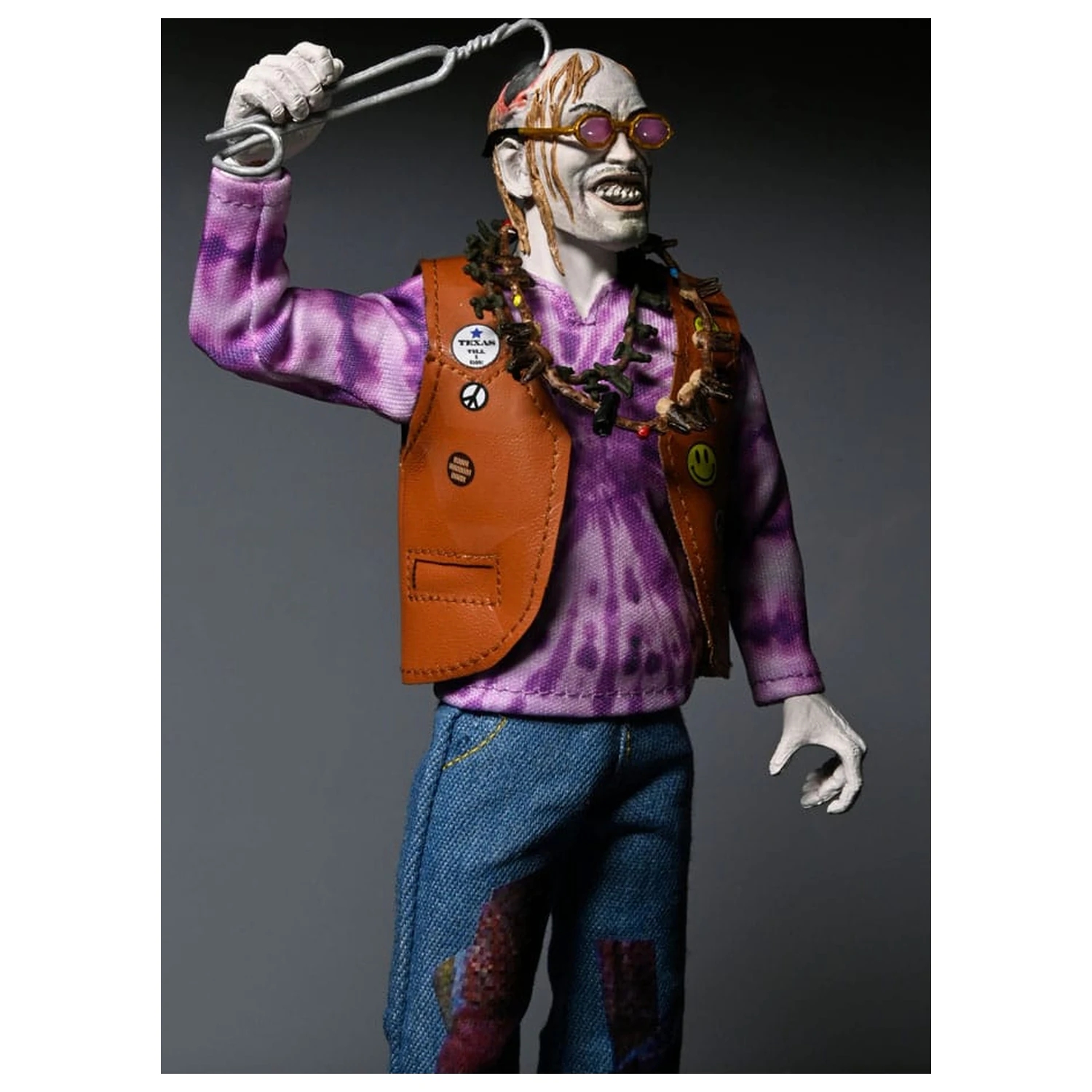 Texas Chainsaw Massacre 2 Clothed akcijska figura Chop Top 20 cm fotografija izdelka