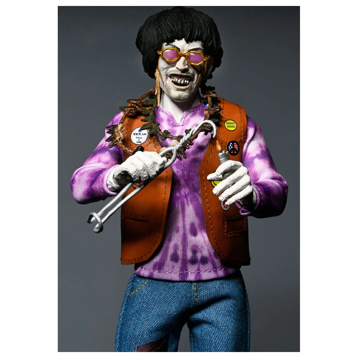 Texas Chainsaw Massacre 2 Clothed akcijska figura Chop Top 20 cm fotografija izdelka